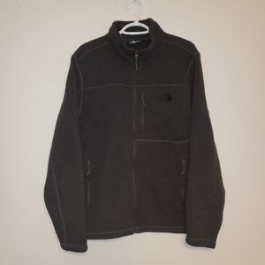 The North Face fleece zip up size L